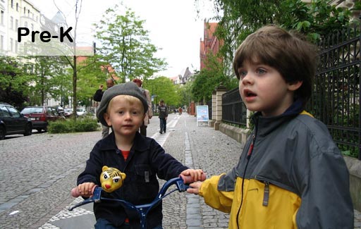 kids biking